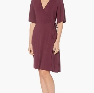 Purple Wrap Dress